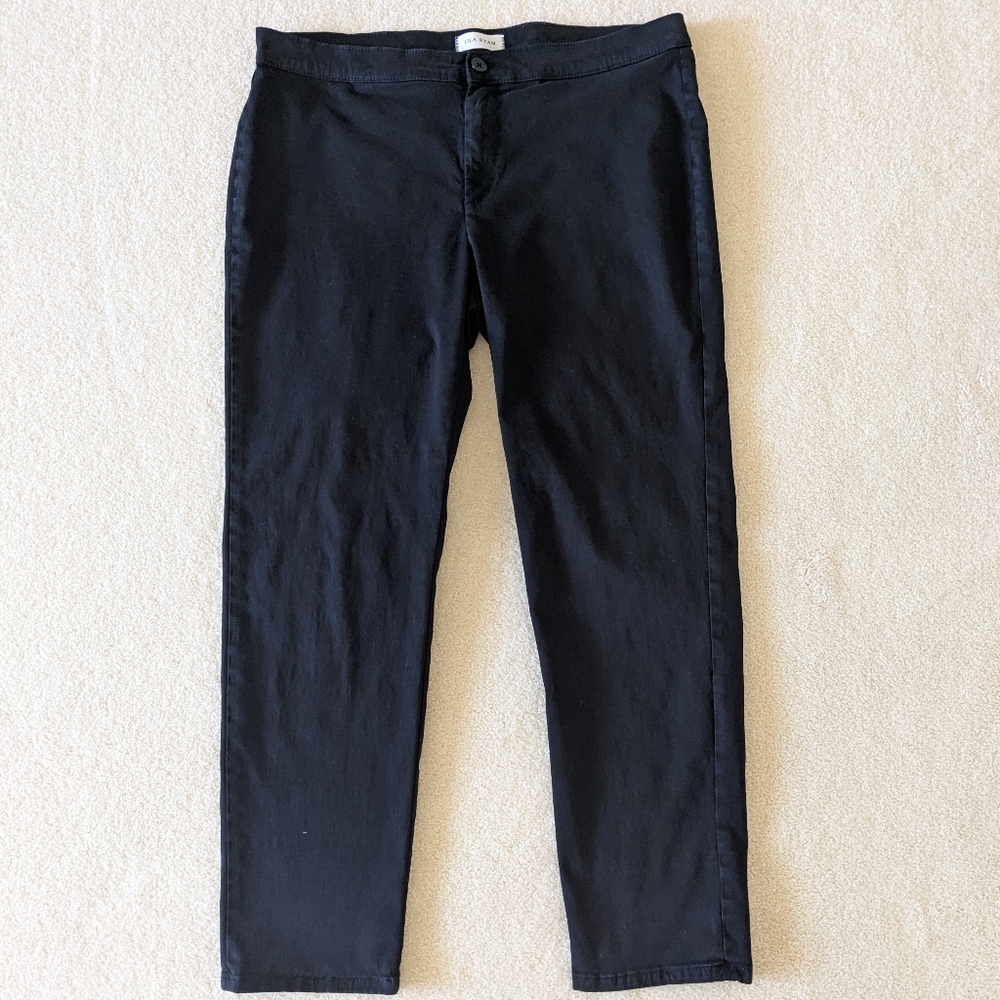 Lila Ryan Cici pants style 182507 black 16 work career office